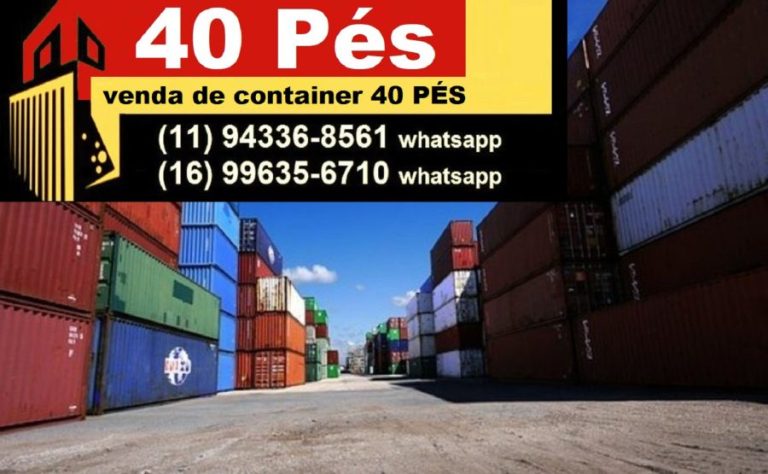 Container Open Top 20 Pés