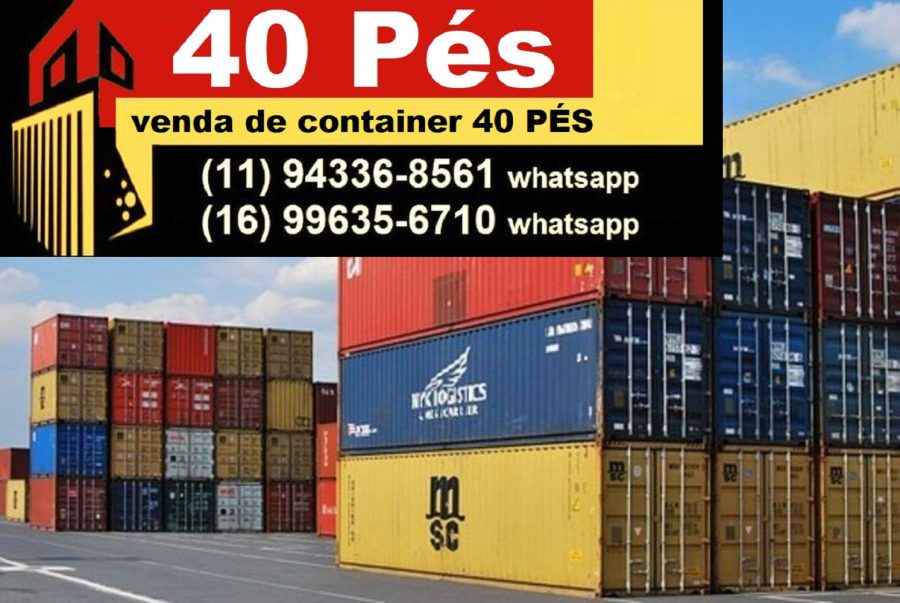 40 Pés Venda de Container