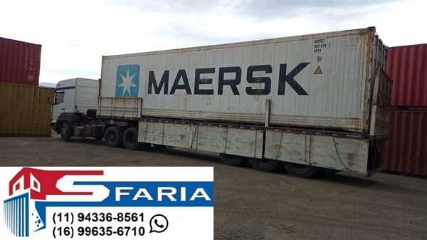 Transporte de container Marítimo sfaria container