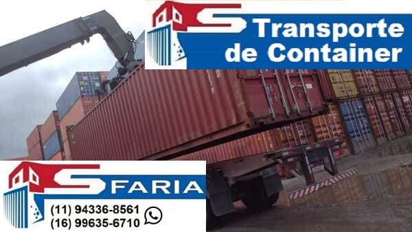 Transporte de container em Guarujá